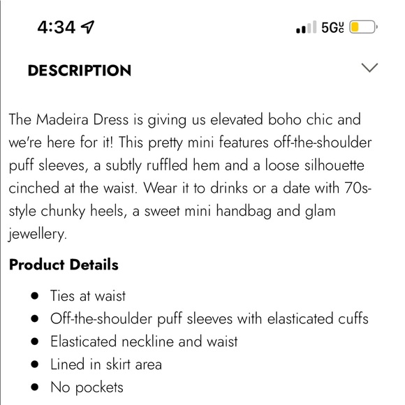 SHOWPO DRESS - Picture 6 of 6